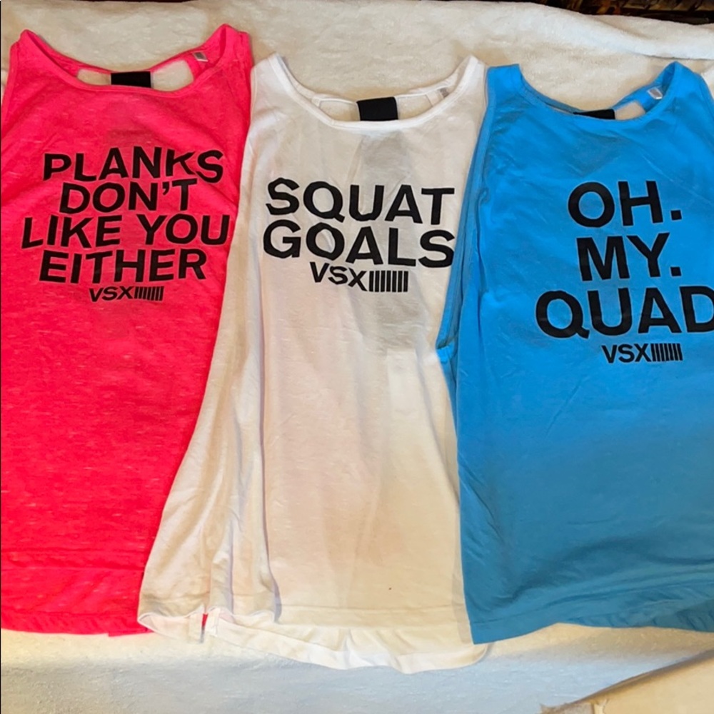 VS Workout tanks